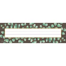 Eucalyptus Flat Name Plates Eucalyptus Flat Name Plates