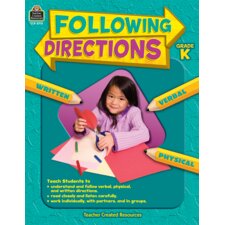 Following Directions Grade K Following Directions Grade K