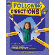 Following Directions Grade 5