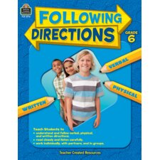 Following Directions Grade 6