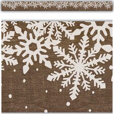 Home Sweet Classroom Winter Straight Border Trim Home Sweet Classroom Winter Straight Border Trim