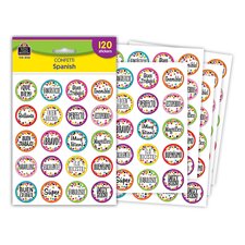Confetti Spanish Stickers Confetti Spanish Stickers