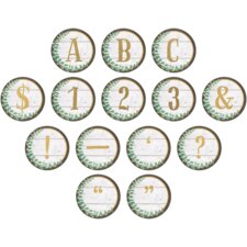 Eucalyptus Circle Letters Eucalyptus Circle Letters