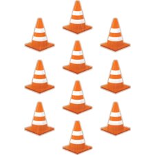 Under Construction Cones Accents