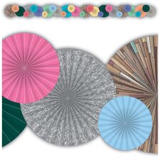 Home Sweet Classroom Fans Die-Cut Border Trim Home Sweet Classroom Fans Die-Cut Border Trim