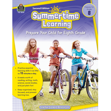 Summertime Learning Grade 8