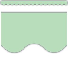 Mint Green Scalloped Border Trim Mint Green Scalloped Border Trim