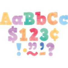 Watercolor Bold Block 4" Letters Combo Pack Watercolor Bold Block 4" Letters Combo Pack