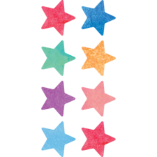 Watercolor Stars Mini Stickers