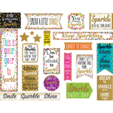 Confetti Sparkle and Shine Mini Bulletin Board