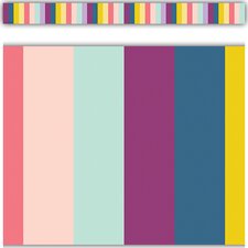 Oh Happy Day Stripes Straight Border Trim Oh Happy Day Stripes Straight Border Trim