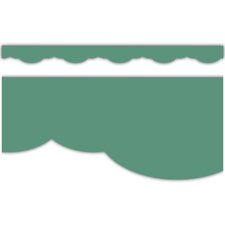 Eucalyptus Green Fancy Scallops Border Trim Eucalyptus Green Fancy Scallops Border Trim