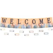 Moving Mountains Welcome Bulletin Board