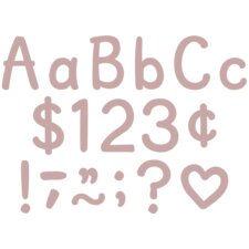 Light Mauve 4" Modern Classic Letters Combo Pack Light Mauve 4" Modern Classic Letters Combo Pack
