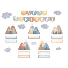 Moving Mountains Happy Birthday Mini Bulletin Board