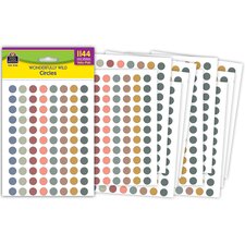 Wonderfully Wild Circles Mini Stickers Valu-Pak Wonderfully Wild Circles Mini Stickers Valu-Pak
