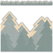 Moving Mountains Road Trip Trees Die-Cut Border Trim Moving Mountains Road Trip Trees Die-Cut Border Trim