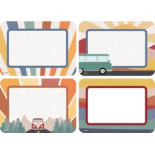 Moving Mountains Road Trip Name Tags/Labels - Multi-Pack