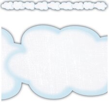 Clouds Die-Cut Border Trim