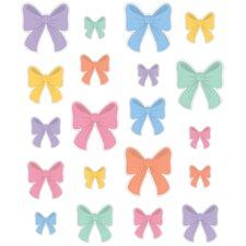 Pastel Bows Accents - Assorted Sizes Pastel Bows Accents - Assorted Sizes