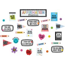 Cool for School Positive Affirmations Mini Bulletin Board