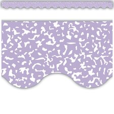 Composition Purple Scalloped Border Trim Composition Purple Scalloped Border Trim