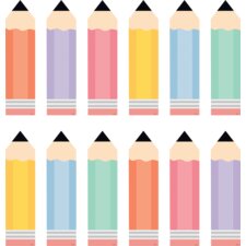 Cool for School Pencils Accents