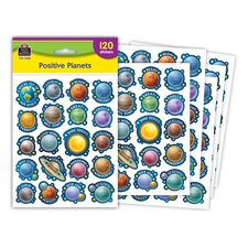 Positive Planets Stickers