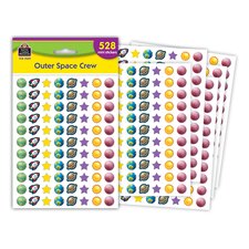 Outer Space Crew Mini Stickers
