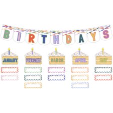 Color Crush Birthdays Mini Bulletin Board
