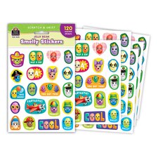 Jelly Bean Smelly Stickers