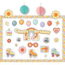 Roller Disco Birthday Create & Decorate Quick Kit