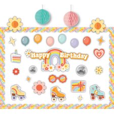 Roller Disco Birthday Create & Decorate Quick Kit Roller Disco Birthday Create & Decorate Quick Kit