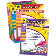 Daily Warm-Ups: Nonfiction Reading Set (6 bks)