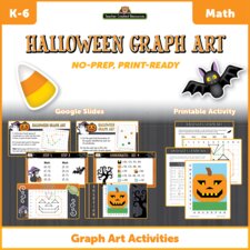Halloween Graph Art Activity Google Slides