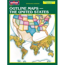 Outline Maps: The United States Reproducible Workbook