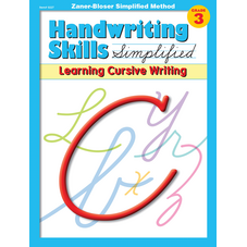 Handwriting Skills Simplified: Learning Cursive Writing Gr. 3