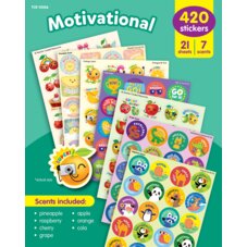 Motivational Smelly Stickers Variety Pack
