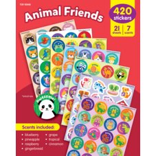 Animal Friends Smelly Stickers Variety Pack