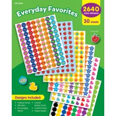 Everyday Favorites Mini Stickers Variety Pack