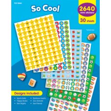 So Cool Mini Stickers Value Pack