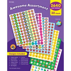 Awesome Assortment Mini Stickers Value Pack