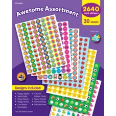 Awesome Assortment Mini Stickers Variety Pack