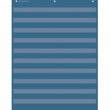 Slate Blue 10 Pocket Chart