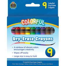 Colorful Dry-Erase Crayons