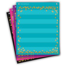 Confetti Colorful Magnetic Mini Pocket Charts