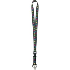 Chalkboard Brights Stars Lanyard