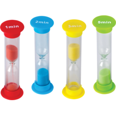 Small Sand Timers Combo 4-Pack