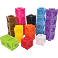 Numbers and Shapes Connecting Cubes