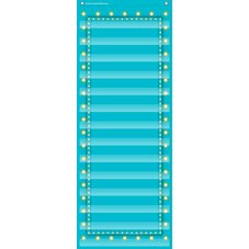 Light Blue Marquee 14 Pocket Chart